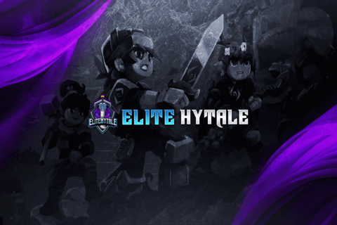 Banner del servidor Hytale  EliteHytale PVP No LAG Active Staff