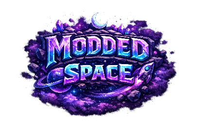 Banner del servidor Hytale  Modded Space