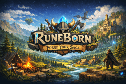 Banner del servidor Hytale RuneBorn - EU
