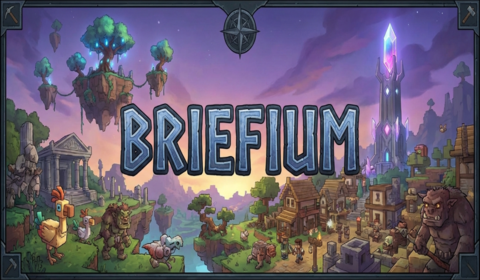 Banner del servidor Hytale Briefium
